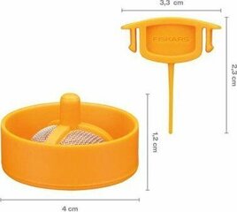 Фильтр и комплект для ухода за распылителями X-S/CF Fiskars, оранжевый цена и информация | Оборудование для полива | kaup24.ee