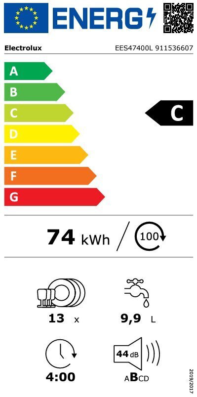 Electrolux EES47400L hind ja info | Nõudepesumasinad | kaup24.ee