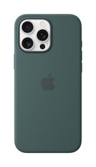 MA7V4ZM/A iPhone 16 Pro Max силиконовый чехол с MagSafe, Lake Green цена и информация | Чехлы для телефонов | kaup24.ee