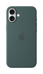 iPhone 16 Plus Silicone Case with MagSafe Lake Green MYYH3ZM/A цена и информация | Чехлы для телефонов | kaup24.ee