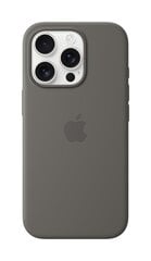 iPhone 16 Pro Silicone Case with MagSafe, Stone Gray MYYL3ZM/A цена и информация | Чехлы для телефонов | kaup24.ee