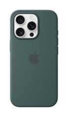 iPhone 16 Pro Silicone Case with MagSafe Lake Green MYYR3ZM/A цена и информация | Чехлы для телефонов | kaup24.ee