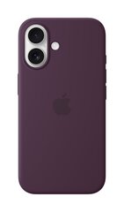 iPhone 16 Silicone Case with MagSafe Plum MYY43ZM/A цена и информация | Чехлы для телефонов | kaup24.ee