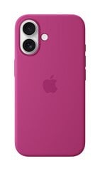 iPhone 16 Silicone Case with MagSafe Fuchsia MYY53ZM/A цена и информация | Чехлы для телефонов | kaup24.ee