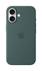 iPhone 16 Silicone Case with MagSafe Lake Green MYY83ZM/A цена и информация | Чехлы для телефонов | kaup24.ee