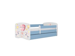 Lastevoodi ilma madratsita/sahtliga Kocot Kids BabyDreams Blue balloon, sinine/valge hind ja info | Lastevoodid | kaup24.ee