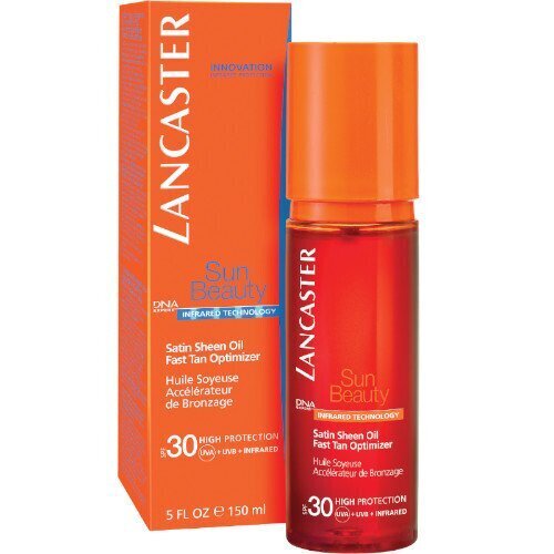 Pihustatav kuivõli Lancaster Sun Beauty Body Satin Sheen Oil SPF30 150 ml hind ja info | Päikesekreemid | kaup24.ee