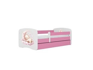 Lastevoodi ilma madratsita/sahtlita Kocot Kids BabyDreams Pink dream, roosa hind ja info | Lastevoodid | kaup24.ee