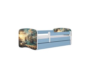 Lastevoodi ilma madratsita/sahtliga Kocot Kids BabyDreams Blue ship, sinine hind ja info | Lastevoodid | kaup24.ee