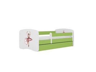 Lastevoodi ilma madratsita/sahtliga Kocot Kids BabyDreams Green dancer, roheline hind ja info | Lastevoodid | kaup24.ee