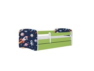 Lastevoodi ilma madratsita/sahtlita Kocot Kids BabyDreams Green cosmos, roheline hind ja info | Lastevoodid | kaup24.ee