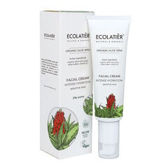 Крем для лица Ecolatier Intense Hydration Organic Aloe Vera, 50 мл цена и информация | Кремы для лица | kaup24.ee