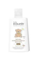 Комплекс натуральных экстрактов 8-в-1 для купания младенцев 0+ Ecolatier Healthy Skin, 250 мл цена и информация | Косметика для мам и детей | kaup24.ee