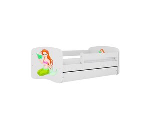 Lastevoodi madratsiga Kocot Kids BabyDreams White mermaid, valge hind ja info | Lastevoodid | kaup24.ee