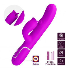 Boss Of Toys PRETTY LOVE - Gigi Purple, 7 thumping functions 7 licking modes цена и информация | Вибраторы | kaup24.ee