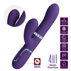 Boss Of Toys PRETTY LOVE - Mariana dark purple, 7 vibration functions, 7 thrusting settings, 4 rolling functions,4 nodding functions цена и информация | Вибраторы | kaup24.ee