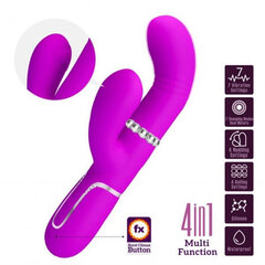 Boss Of Toys PRETTY LOVE - Mariana Purple, 7 vibration functions 7 thrusting settings, 4 rolling functions, 4 nodding functions цена и информация | Вибраторы | kaup24.ee