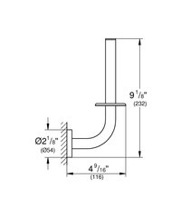 Grohe Essentials держатель для дополнительной туалетной бумаги 40385001 цена и информация | Аксессуары для ванной комнаты | kaup24.ee