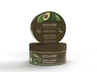 Kehakoorija Ecolatier, pruun, 250 g hind ja info | Kehakoorijad | kaup24.ee