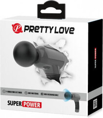 Vibraator Pretty Love Super Power Fun Gun, must hind ja info | Vibraatorid | kaup24.ee