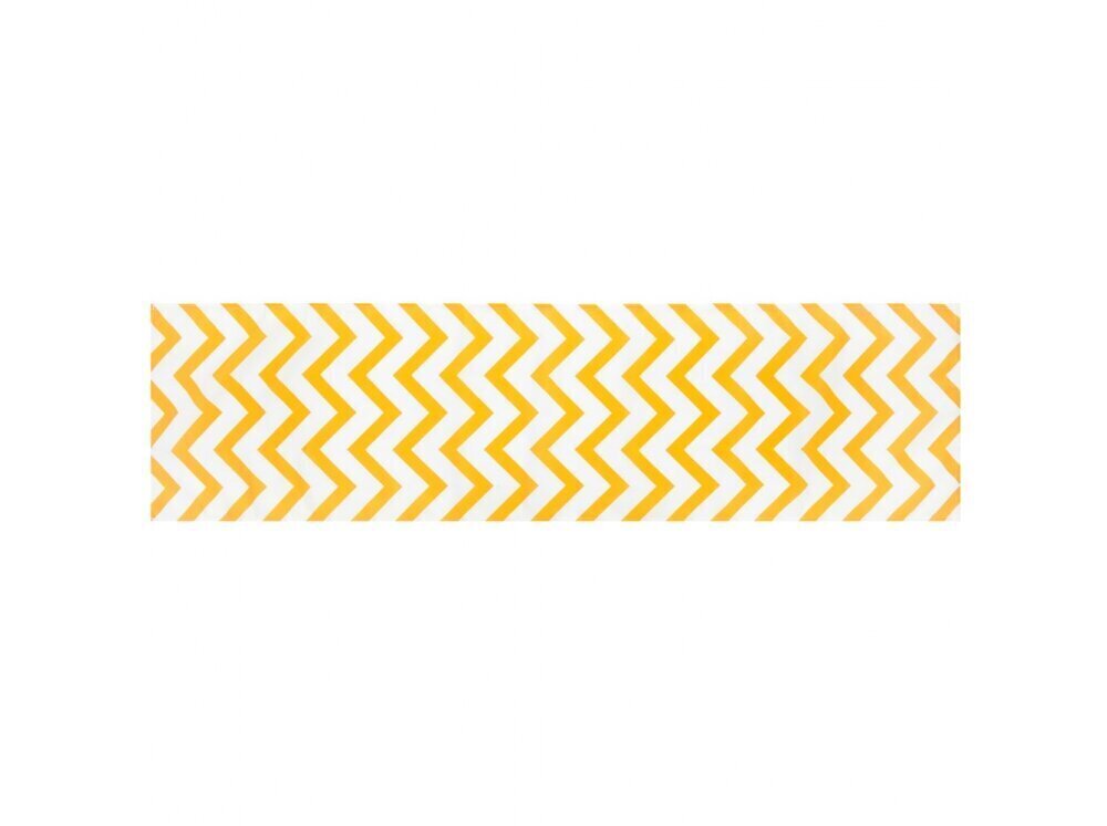 Laudlina Ambition Yellow Stripes, 40x150 cm hind ja info | Laudlinad, lauamatid, servjetid | kaup24.ee