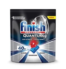 Nõudepesumasina tabletid FINISH Quantum Ultimate, 40 tk цена и информация | Средства для мытья посуды | kaup24.ee