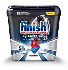 Nõudepesumasina tabletid FINISH Quantum Ultimate, 51 tk hind ja info | Finish Kodutarbed | kaup24.ee