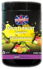 Восстанавливающая маска для волос Ronney Professional Multi Fruit Complex Regenerating 1000 мл цена и информация | Маски, масла, сыворотки | kaup24.ee