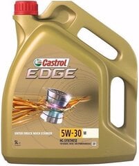 Mootoriõli Castrol Edge M 5W30, 5L hind ja info | Mootoriõlid | kaup24.ee