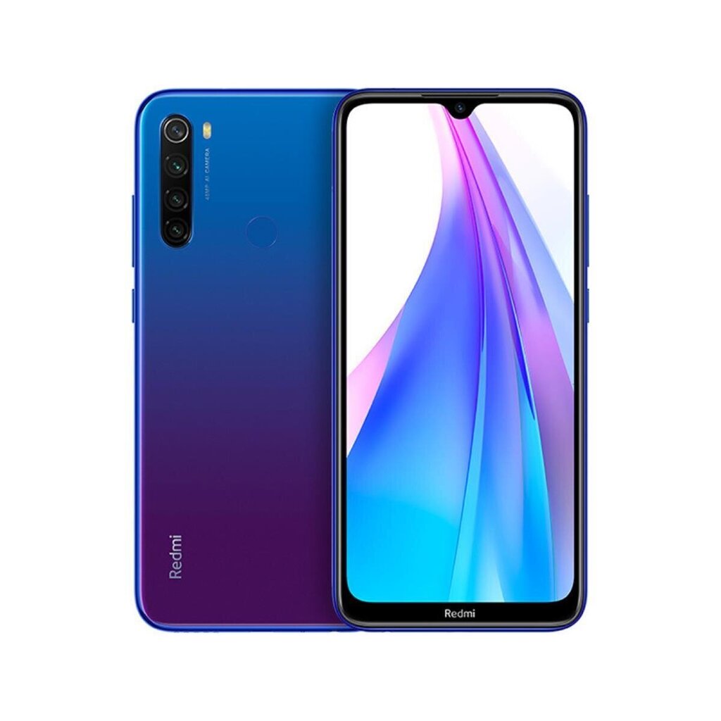 Telefon Xiaomi Redmi Note 8T 64GB, Dual SIM, Starscape Blue цена и информация | Telefonid | kaup24.ee