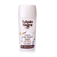 Naiste deodorant Tulipan Negro Coco Pure White, 60ml hind ja info | Deodorandid | kaup24.ee