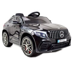 Одноместный детский электромобиль Super Toys Mercedes GLC 63S AMG QLS5688, чёрный цена и информация | Электромобили для детей | kaup24.ee