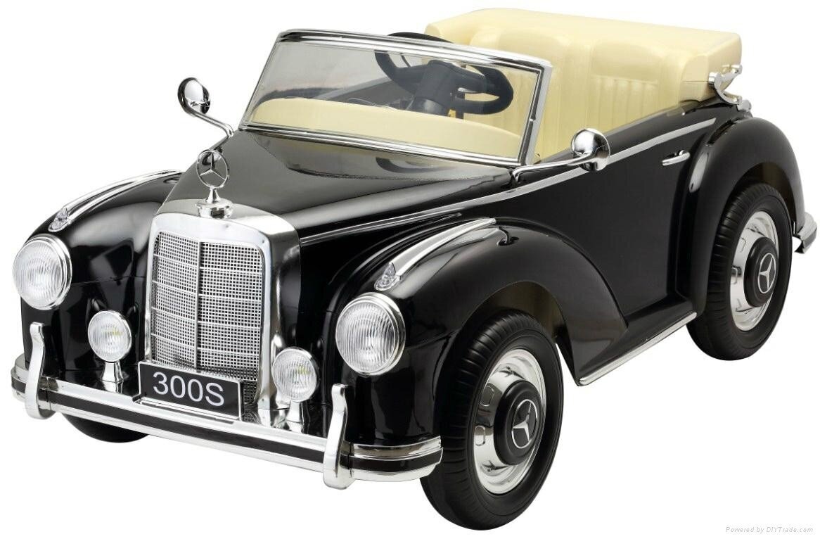 Kahekohaline laste elektriauto Super Toys Mercedes 300S LS618, must hind ja info | Laste elektriautod | kaup24.ee