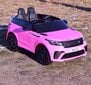 Elektriauto lastele Super-Toys Range Rover Velar, roosa цена и информация | Laste elektriautod | kaup24.ee