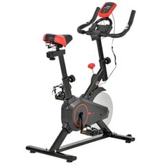 HOMCOM Indoor Bike Trainer jalgrattatreener jalgrattatreener Home Gym Fitness Bike 85 x 46 x 114 cm hind ja info | Velotrenažöörid | kaup24.ee