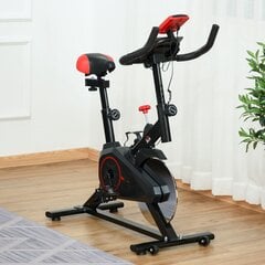 HOMCOM Indoor Bike Trainer Cycling Bike Trainer Home Gym Fitness Bike 85 x 46 x 114 см цена и информация | Велотренажёры | kaup24.ee