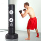 HOMCOM Punching Bag Standing 176cm Adult Freestanding Heavy Duty Standing Punching Bag koos aluse ja vinüül pad poks partner poks treener must цена и информация | Poksivarustus | kaup24.ee