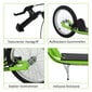 HOMCOM laste roller roller kick scooter linnaroller kick scooter roller laste kickboard õhkrehvidega ja käsipiduriga roller lastele alates 5 aastat 16 tolline цена и информация | Tõukerattad | kaup24.ee