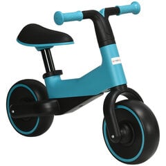 AIYAPLAY balance bike детский балансировочный велосипед без педалей, регулируемое по высоте сиденье, для 1,5-3 лет, синий цена и информация | Балансировочные велосипеды | kaup24.ee