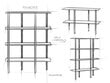 Diivanilaud Rave Basic 3F, 80x85x45 cm, tamm must hind ja info | Konsoollauad | kaup24.ee