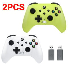 2,4 G juhtmevaba mängukontroller Xbox One'i, Xbox Series S, X Windows 7/8/10 jaoks, sisseehitatud laetav aku, kahe vibratsiooniga PC Joyst цена и информация | Регуляторы | kaup24.ee