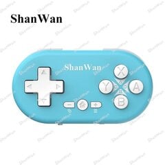 Shanwan Micro Mini mängukontroller Bluetoothi ​​juhtkangi juhtmevaba taskumängupult Nintendo Switch Lite PC Playstation 4 PS4 jaoks цена и информация | Регуляторы | kaup24.ee