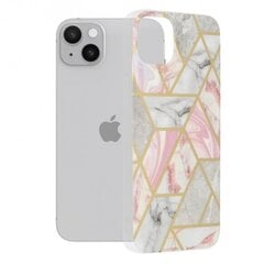 Telefoniümbris Techsuit Marble Series iPhone 14 Plus roosa hind ja info | Telefoni kaaned, ümbrised | kaup24.ee