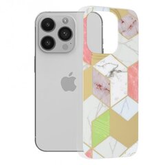 Telefoniümbris Techsuit Marble Series iPhone 14 Pro lilla hind ja info | Telefoni kaaned, ümbrised | kaup24.ee