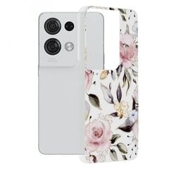 Telefoniümbris Techsuit Marble Series Oppo Reno8 Pro valge hind ja info | Telefoni kaaned, ümbrised | kaup24.ee