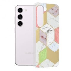 Чехол для телефона Techsuit Marble Series Samsung Galaxy S23 фиолетовый цвет цена и информация | Чехлы для телефонов | kaup24.ee