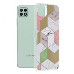 Чехол для телефона Techsuit Marble Series Samsung Galaxy A22 5G фиолетовый цвет цена и информация | Чехлы для телефонов | kaup24.ee