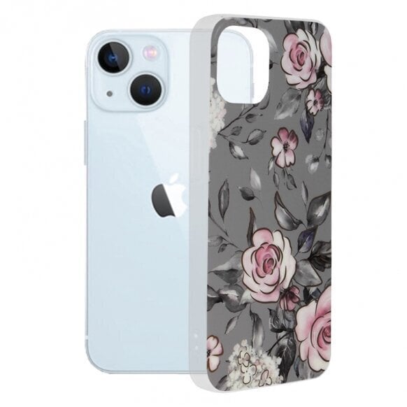 Telefoniümbris Techsuit Marble Series iPhone 13 hall цена и информация | Telefoni kaaned, ümbrised | kaup24.ee