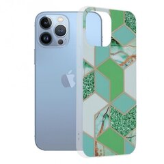 Чехол для телефона Techsuit Marble Series iPhone 13 Pro Max зеленого цвета цена и информация | Чехлы для телефонов | kaup24.ee