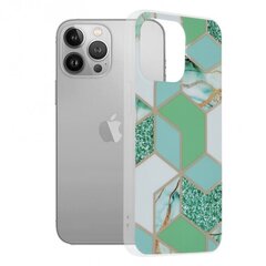 Чехол для телефона Techsuit Marble Series iPhone 13 Pro зеленого цвета цена и информация | Чехлы для телефонов | kaup24.ee